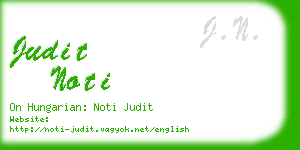 judit noti business card